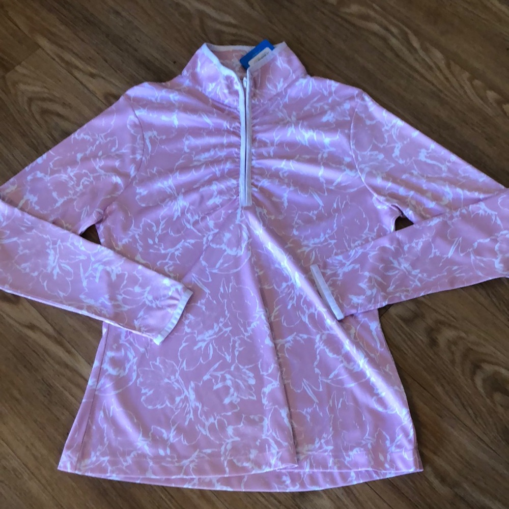 Columbia womens Omni-Wick 1/4 zip golf pullover. NWT